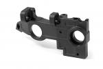 XRAY COMPOSITE LOWER BULKHEAD REAR LEFT FOR LARGE 2-SPEED BEARING 343012