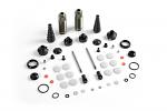 XRAY Xb8 Rear Shock Absorbers + Boots Complete Set (2) 358205