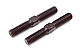 XRAY XB8 ADJ. TURNBUCKLE M5 L/R 35 MM  - SPRING STEEL (2) 352620