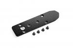XRAY Graphite Chassis Insert Front 2.5mm 341186