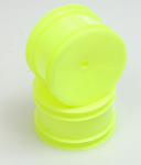 Schumacher Wheel Rear 2WD/4WD Flexlite Yellow pr U3406