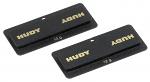 Hudy LiPo Chassis Balancing Weights 12G - Low Cg (2) 293090