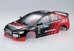 KillerBody Pre Painted Mitsubushi Lancer Evo X 190mm Rally Racing KB48002