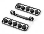 XRAY Xb8 Alu Front Upper Arm Holder (6Mm) - Swiss 7075 T6 352333