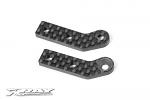 XRAY Graphite Extension for Susp. Arm - Front Lower (L+R) 342190
