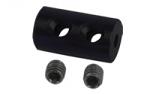Team TiTan Linkage Stopper double lock screw 2pcs. black 30601K