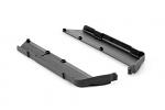 XRAY XB8 Composite Chassis Side Guards L+R w/out Rib 351158