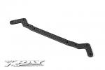 XRAY X12 Rear Brace - Graphite 2.5Mm 373082