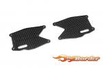 XRAY XB8 Graphite Rear Lower Arm Plate (2) 353194