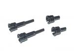 Yellow-RC Rear Axles + Diff. Outdrives (Metal) YEL12017