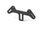 XRAY GRAPHITE SHOCK TOWER REAR - LOWER 343081