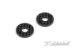 XRAY X10 Graphite Shim for 6mm Body Post 2.5mm (2) 371349