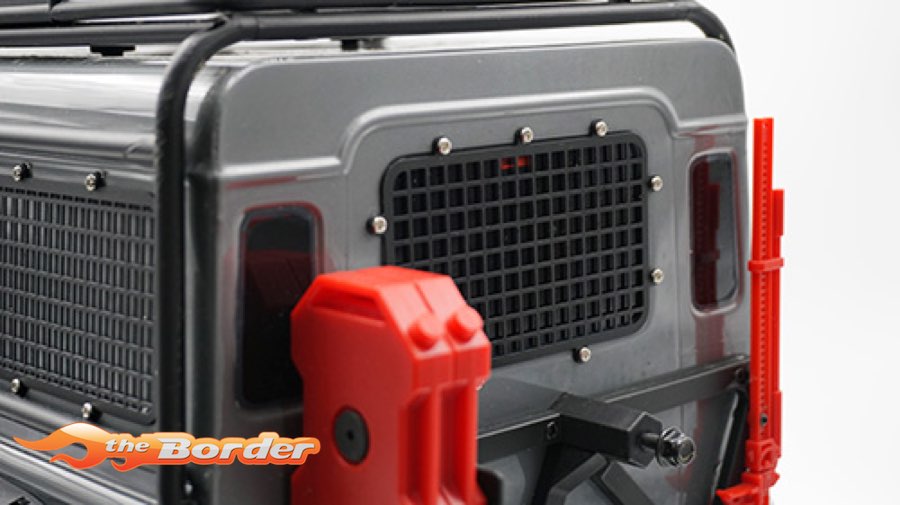 Yeah Racing Windows Guard Set for Traxxas TRX-4 Black trx4-024BK