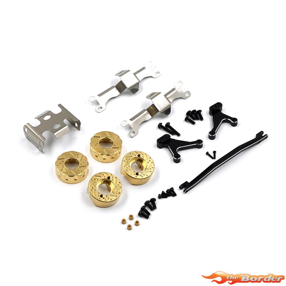 Yeah Racing Full Metal Upgrade Kit For Kyosho Mini-Z 4x4 MX-01 KYMX-S01