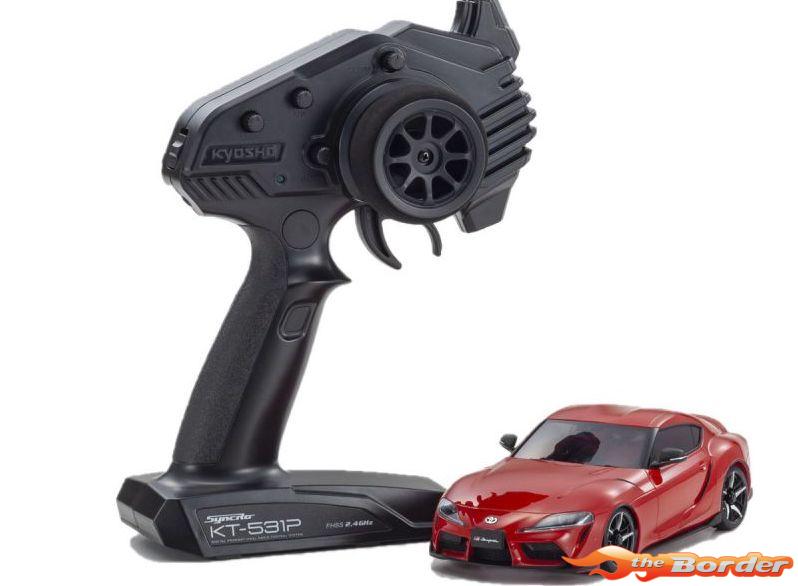Kyosho Mini-Z AWD Toyota GR Supra Prominence Red (MA020-KT531P) 32619R