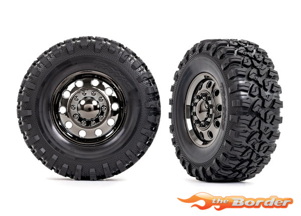 Traxxas Front Tires & Wheels, Assembled (2.2" Canyon, 2pcs) (TRX-6 Hauler) 8854 - Afbeelding 3