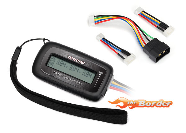 Traxxas LiPo cell voltage checker/balancer (includes #2938X adapter for Traxxas iD battery 2968X