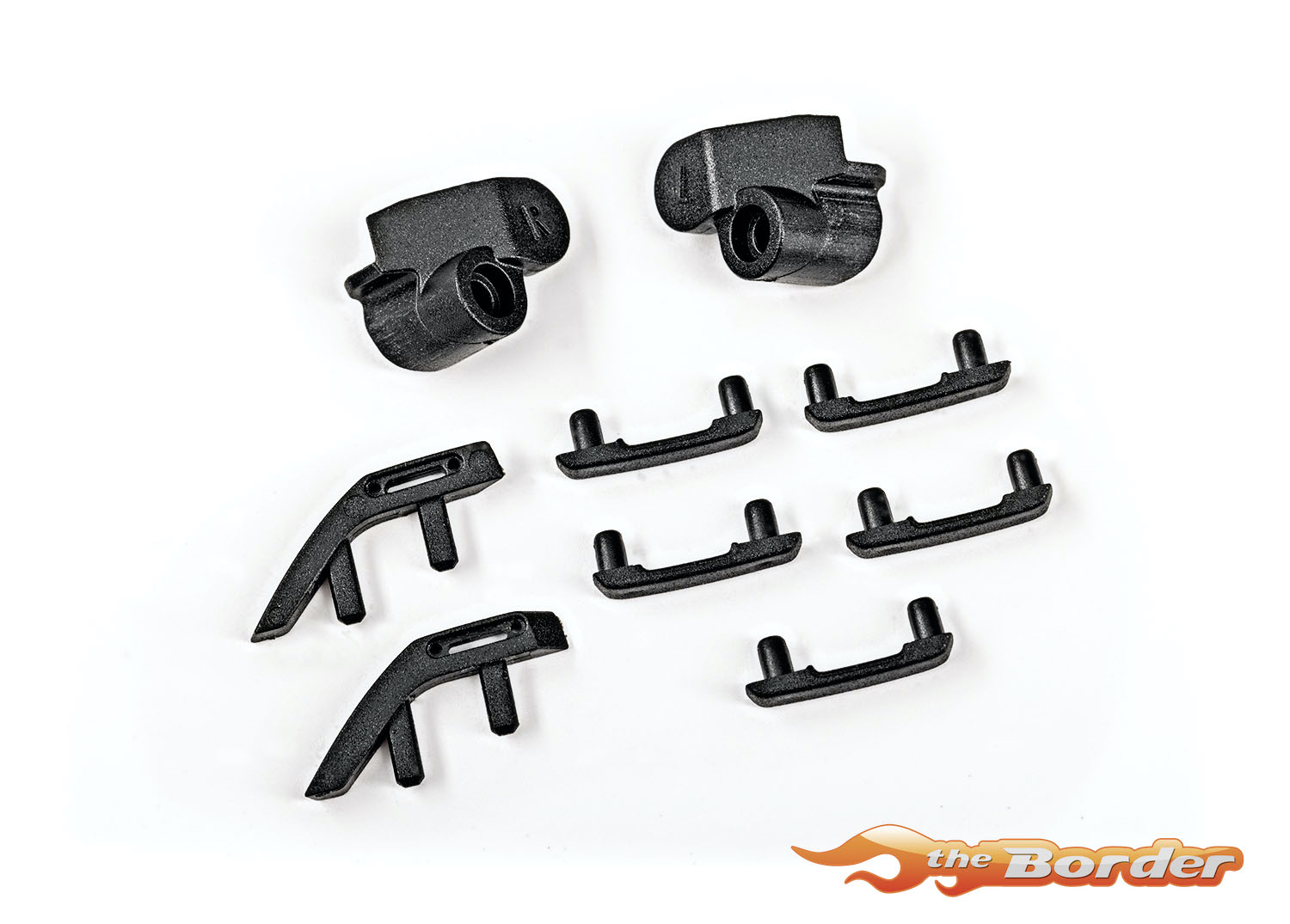 Traxxas Trail sights (left & right)/ door handles (left, right, & rear)/ front bumper covers (left & right) (fits #9711 body) 9717