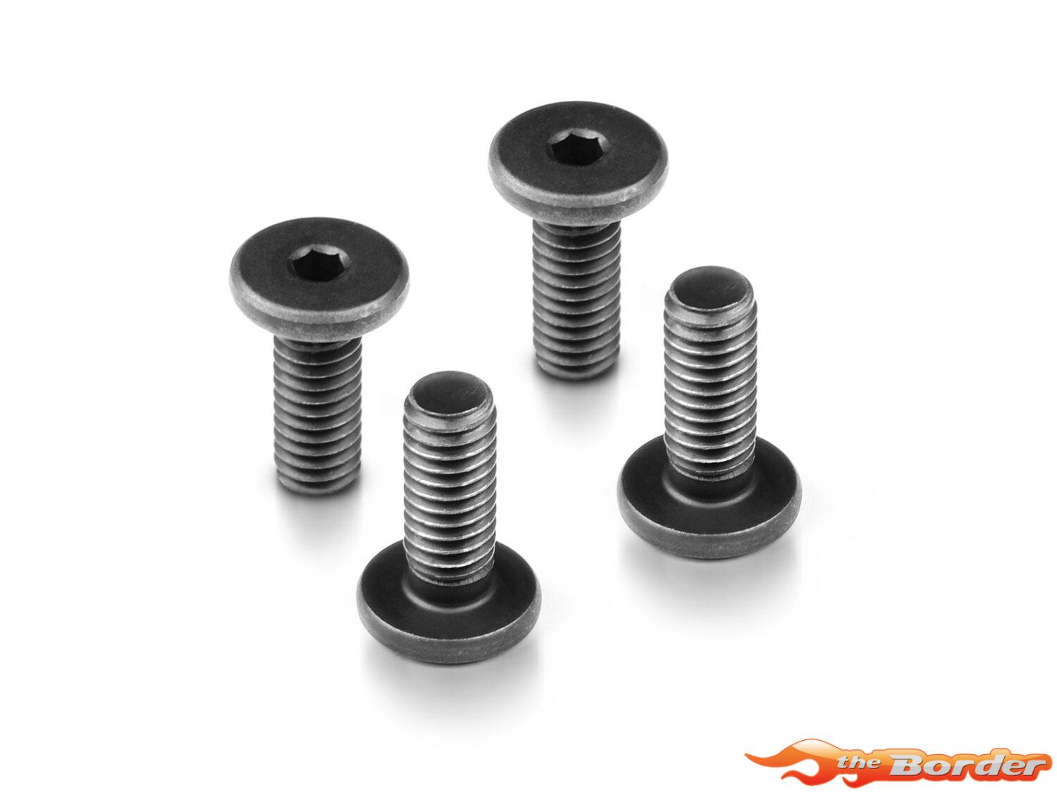 XRAY Hex Screw Flat Head Cap FHS M4x10 (4) 912410