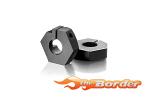 XRAY Alu Wheel Hub 12mm - Offset "-1.25mm" (2) 365361