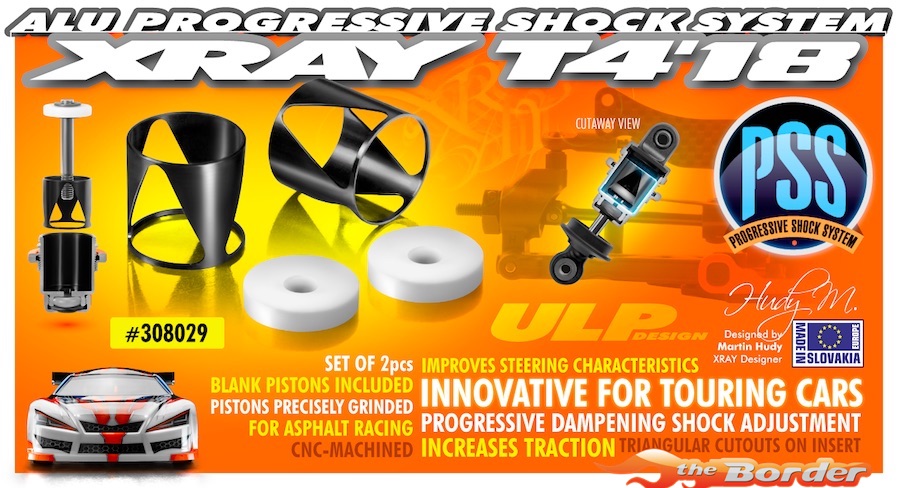 XRAY PSS Set for Damper Progressive Shock System (2) 308029
