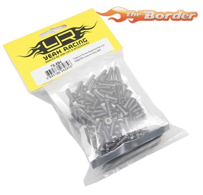 Jeu De Vis Inférieures De Suspension En Titane Pour Revolution Design XB4 - Réf. RDRP0308-XB4