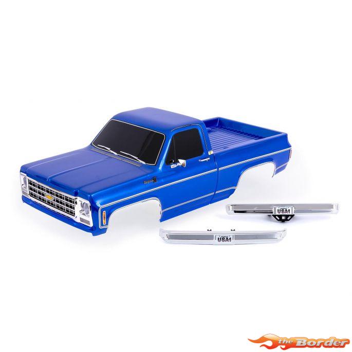 Traxxas 9212-SLVR Carrozzeria Chevrolet K10 Per TRX-4, Colore Argento, Con Paraurti E Montaggio Senza Clip