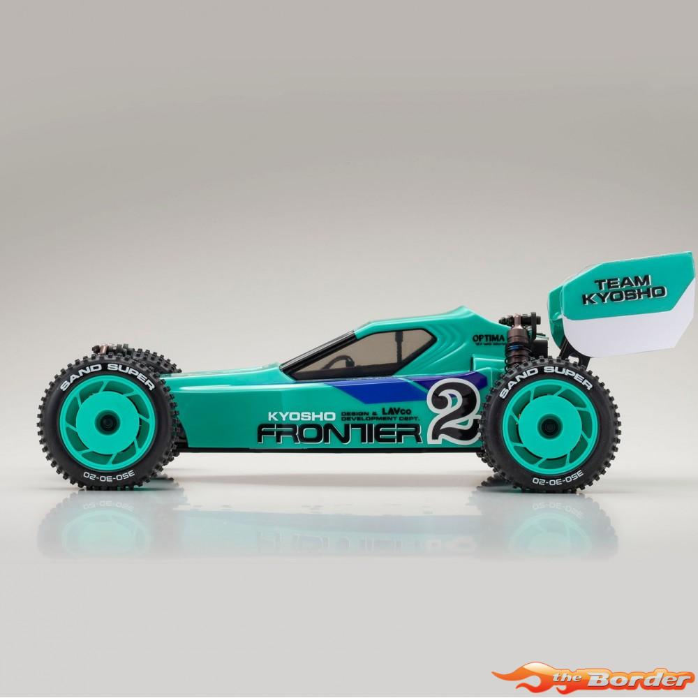 Kyosho Optima Mid'87 WC Worlds Spec 4WD Kit 60th Anniversary 30643 - Afbeelding 2