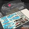 BittyDesign HIBERYA 1/10 clear body 190mm for FWD BDFWD-190HBY - Afbeelding 7