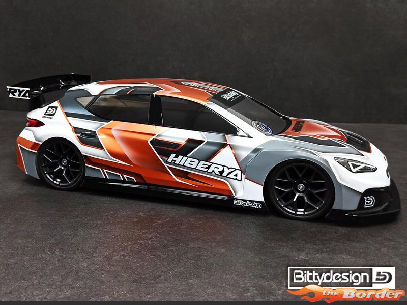 BittyDesign HIBERYA 1/10 clear body 190mm for FWD BDFWD-190HBY
