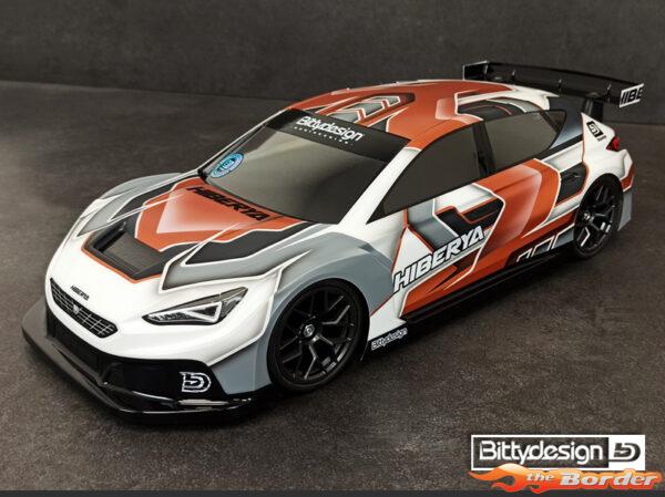 BittyDesign HIBERYA 1/10 clear body 190mm for FWD BDFWD-190HBY