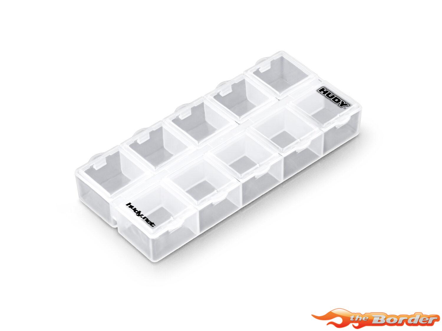 Hudy Tiny Hardware Box - 8-Compartments 298022