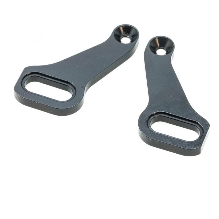 XRAY X4'23 Alum. Rear ARS Plate Swiss 7075 T6 (L+R) 302388 - Afbeelding 2