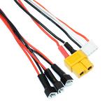 Charger Cable XT60 w/Balancer (XH) for 1S MCP X LiPo Batteries BEEC1076