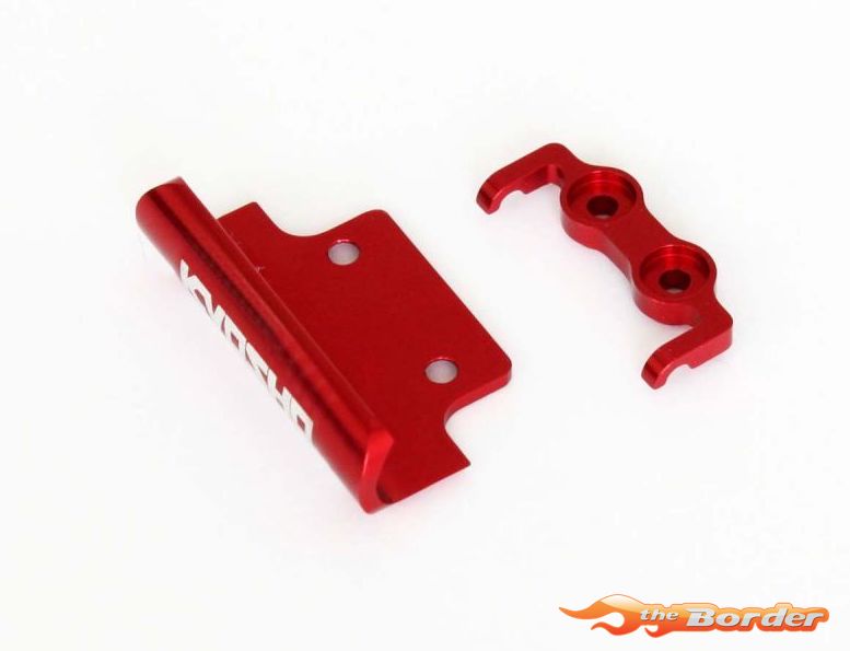 Kyosho Alum. Front & Rear Bumper Set Red MBW-029R