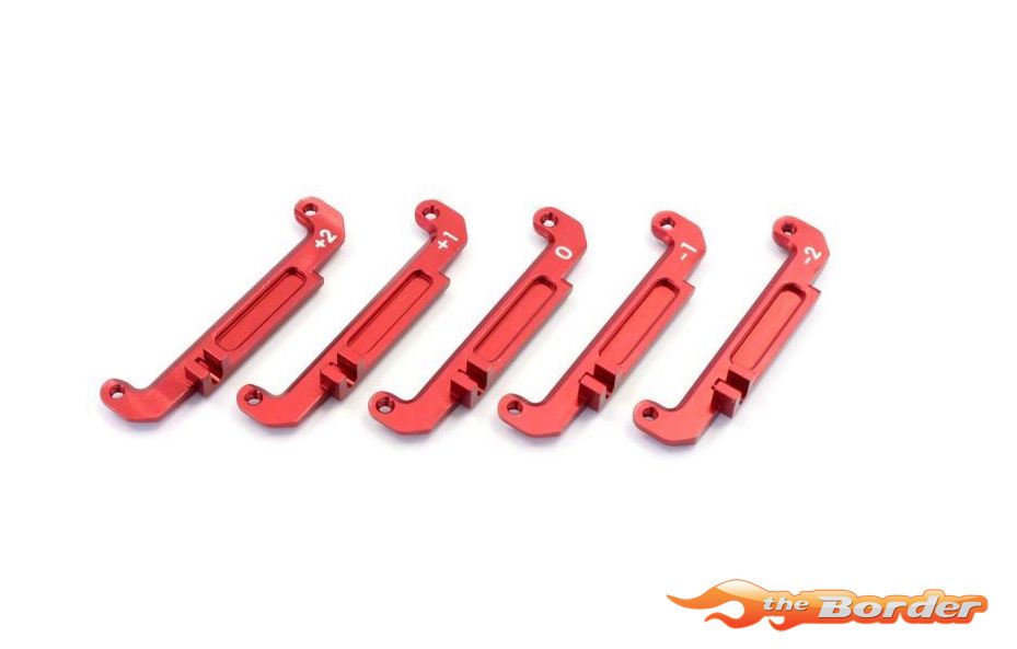 Kyosho Aluminium Setting Steering Plate Red Mini-Z Buggy MB010 (5) MBW027RB