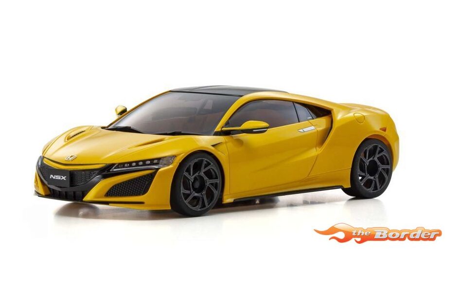 Kyosho Auto Scale Honda NSX Yellow Pearl MZP233Y