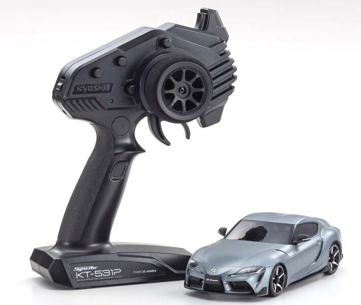 Kyosho Mini-Z AWD Toyota GR Supra Matt Storm Gray Metallic (MA020-KT531P) 32619GM