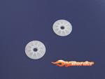 PN Racing V2 White Delrin Disk Set (2pcs.) MR2068W