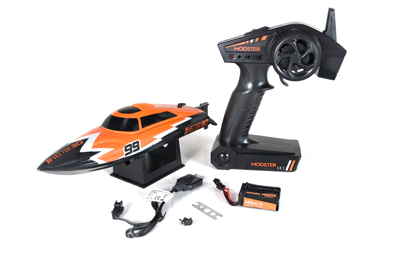 MODSTER Vector SR30 Orange 2.4 GHz RTR
