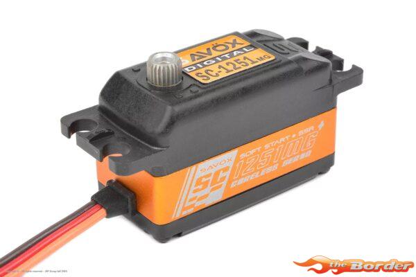 Savox Low Profile SC-1251MG+ 0.09s 9KG Coreless Digital Servo