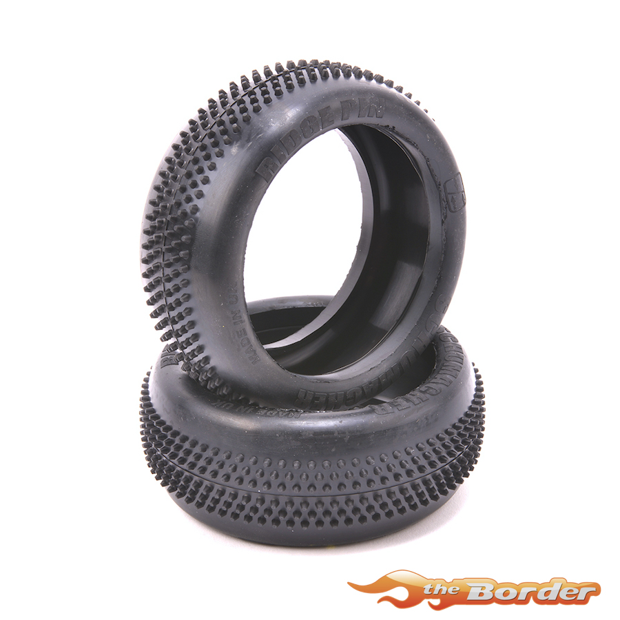 Schumacher Ridge Pin 1/8th Tyre - Yellow (2) U6899