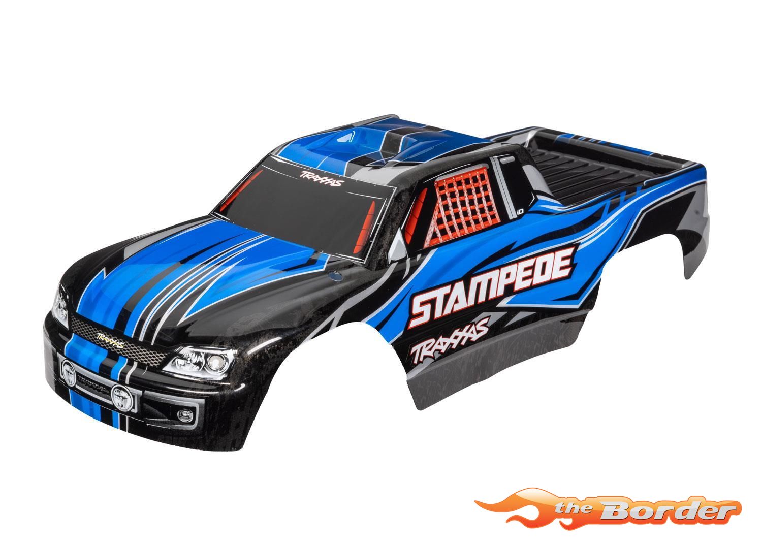 Stampede Body Blauw (Painted) 3651X