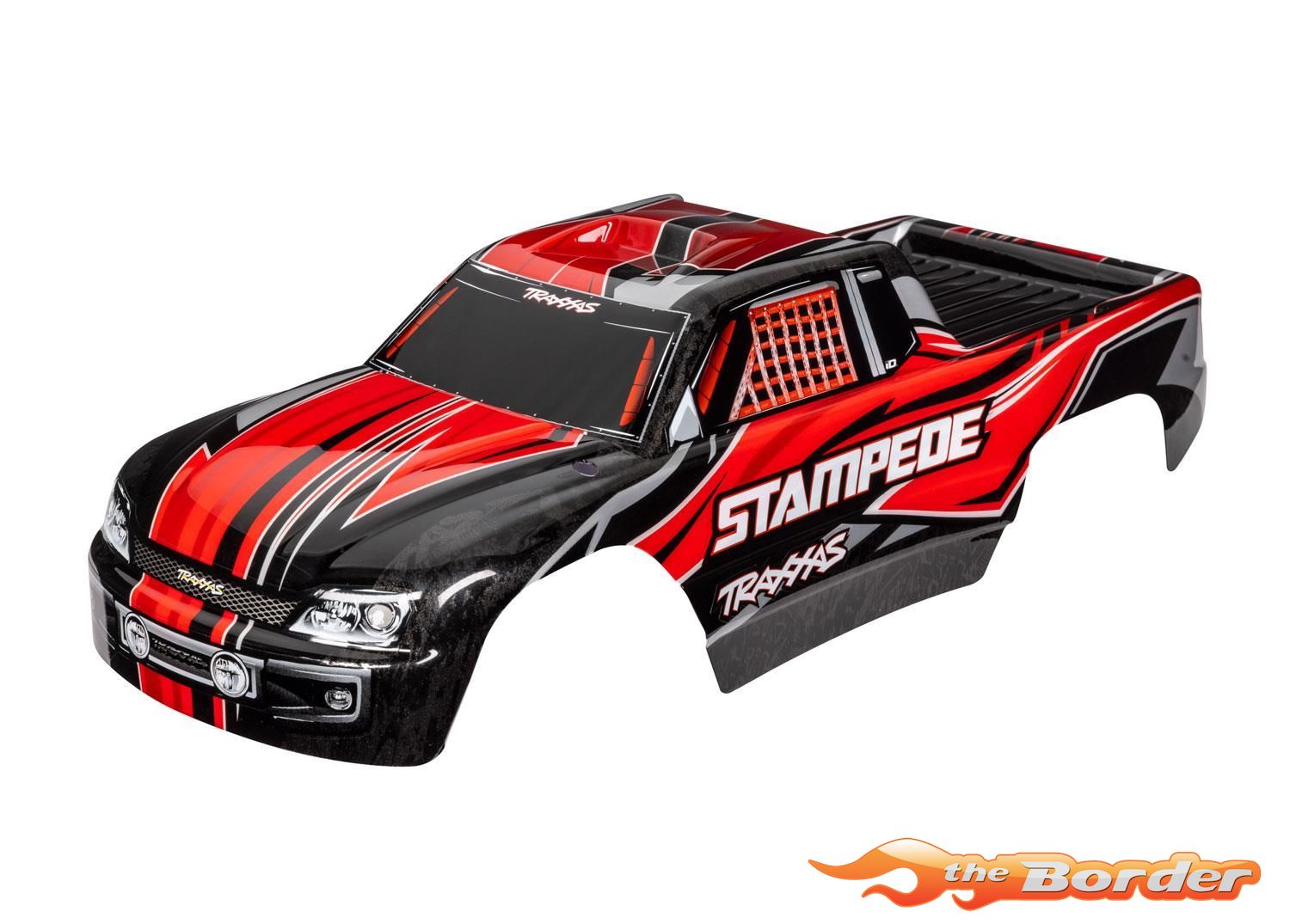 Stampede Body Rood (Painted) 3651