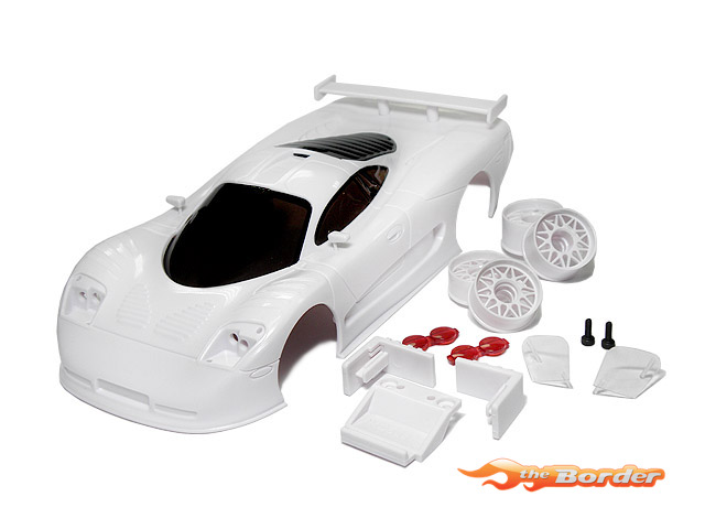 TRP Mosler MT900 R White Body Set 98mm wheelbase