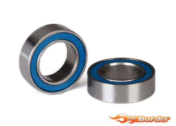 Traxxas Ball Bearings, Blue Rubber Sealed (6x10x3mm) (2) 5105