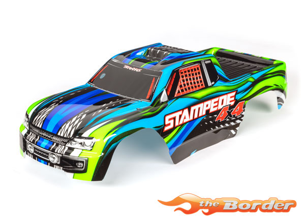 Traxxas Body Stampede 4X4 Blue (Painted) 6729X