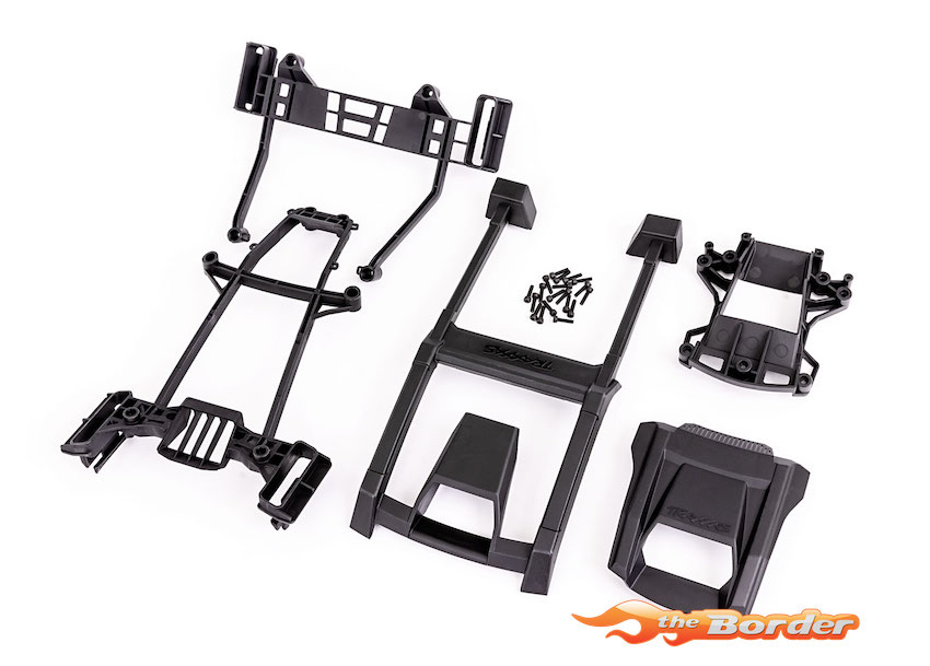 Traxxas Body support (Front mount & rear latch, roof & hood skid pads) 7813
