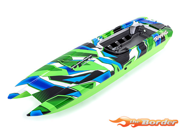 Traxxas DCB M41 Widebody Hull - Green Graphics (Fully Assembled) 5784T