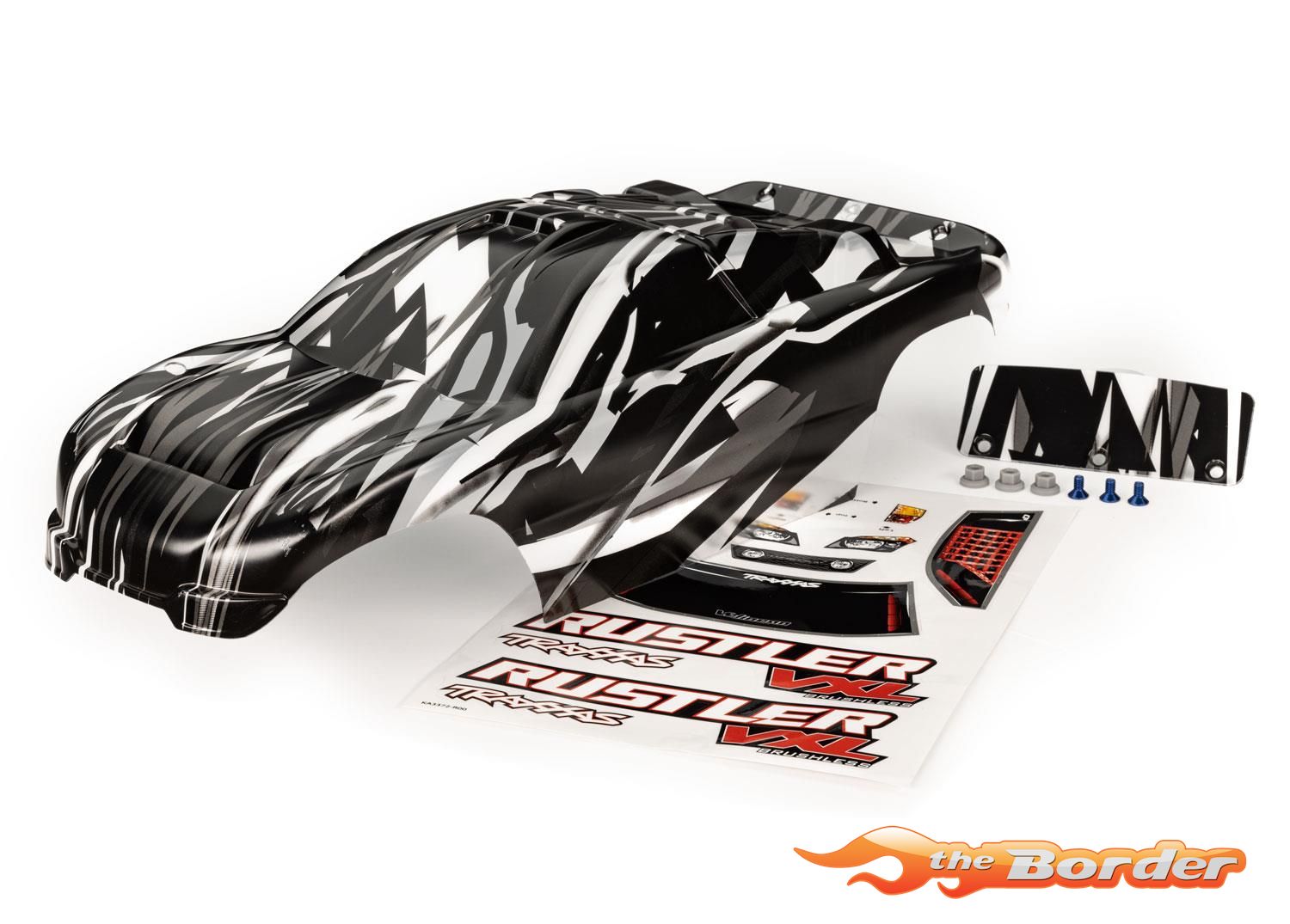 Traxxas Rustler Body - ProGraphix (Semi Painted w/Wing) 3726L